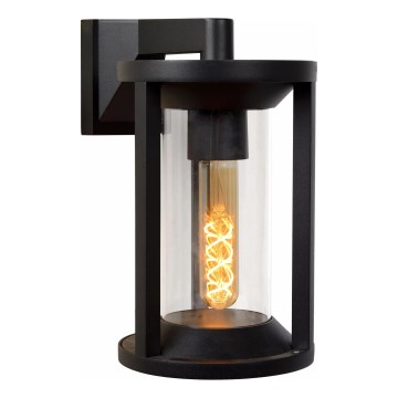Lucide 15803/01/30 - Venkovní nástěnná lampa CADIX 1xE27/15W/230V IP65 černá