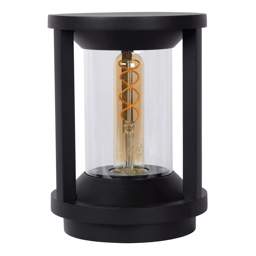 Lucide 15804/22/30 - Venkovní lampa CADIX 1xE27/15W/230V 22 cm IP65 černá