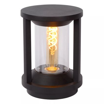 Lucide 15804/22/30 - Venkovní lampa CADIX 1xE27/15W/230V 22 cm IP65 černá