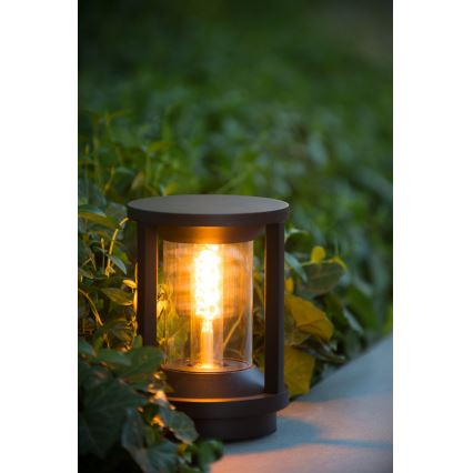 Lucide 15804/22/30 - Venkovní lampa CADIX 1xE27/15W/230V 22 cm IP65 černá
