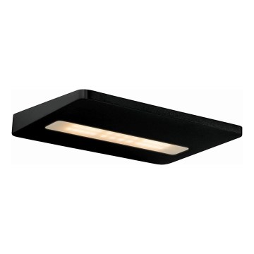 Lucide 17207/08/30 - LED nástěnné svítidlo BORO LED/8W/230V černé