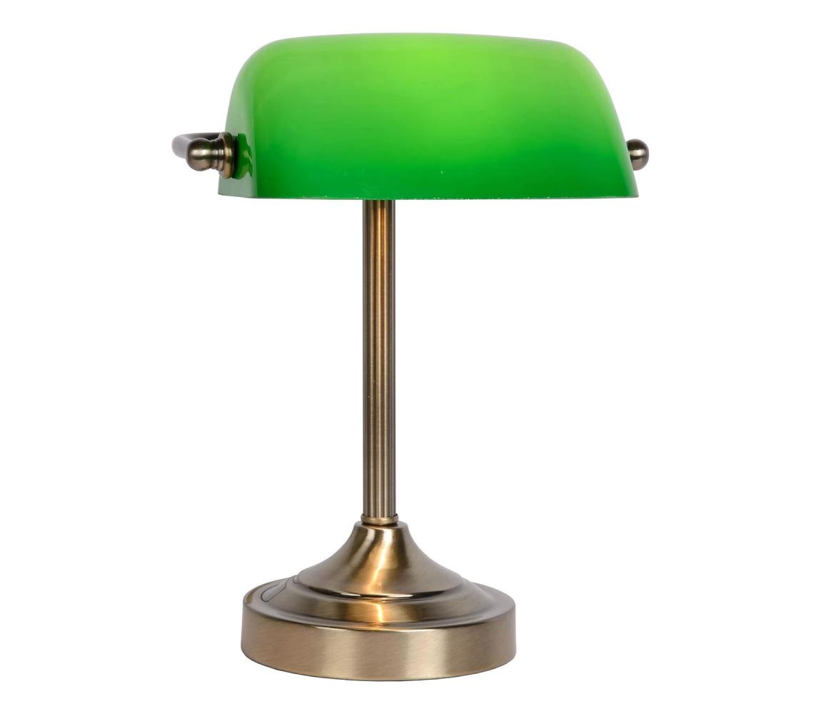 Lucide Lucide 17504/01/03 - Stolní lampa BANKER 1xE14/ESL 11W/230V LC0061