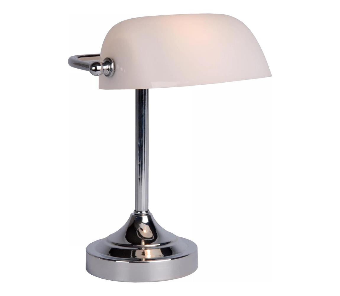 Lucide Lucide 17504/01/11 - Stolní lampa BANKER 1xE14/ESL 11W/230V LC0056
