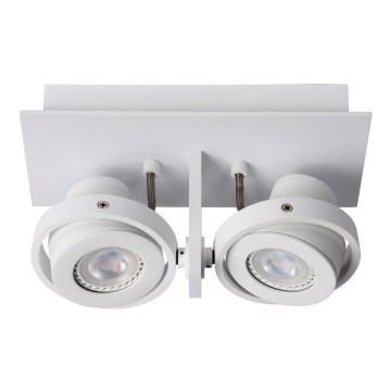 Lucide 17906/11/31 - LED Stmívatelné bodové svítidlo LANDA 2xGU10/5W/230V bílá