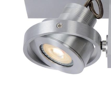 Lucide 17906/16/12 - LED Stmívatelné bodové svítidlo 3xGU10/5W/230V matný chrom
