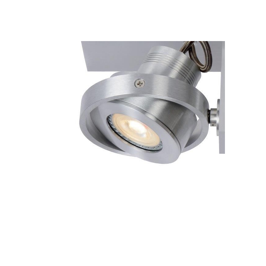 Lucide 17906/16/12 - LED Stmívatelné bodové svítidlo 3xGU10/5W/230V matný chrom