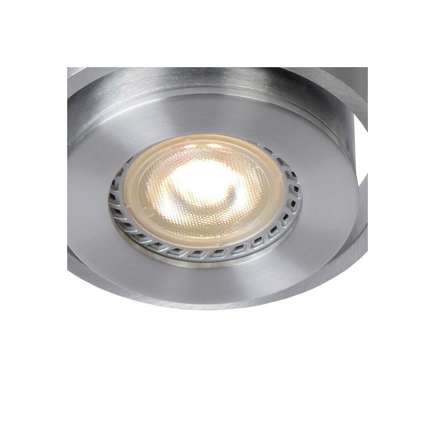 Lucide 17906/16/12 - LED Stmívatelné bodové svítidlo 3xGU10/5W/230V matný chrom
