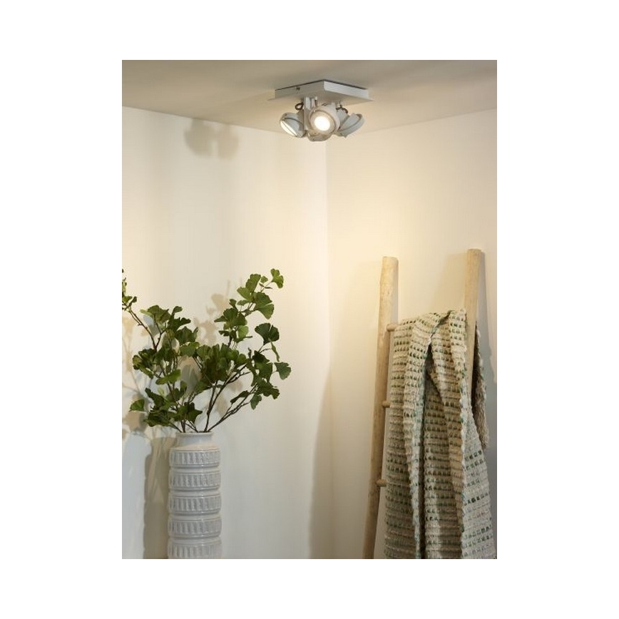 Lucide 17906/21/31 - LED Stmívatelné bodové svítidlo LANDA 4xGU10/5W/230V bílá