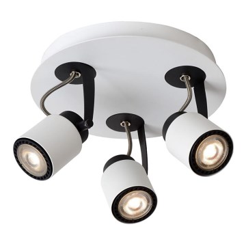 Lucide 17989/15/31 - LED Stmívatelné bodové svítidlo DICA LED 3xGU10/5W/230V bílá