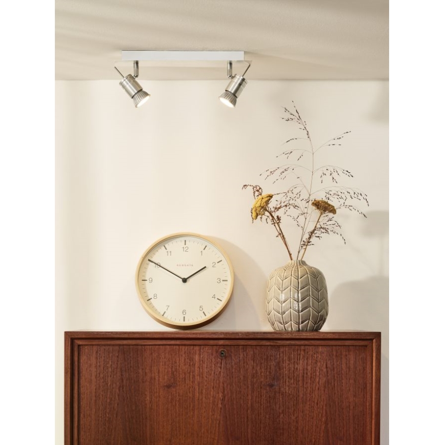 Lucide 17990/10/12 - LED bodové svítidlo TWINNY-LED 2xGU10/4,5W/230V matný chrom