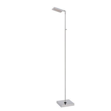 Lucide 19730/10/11 - LED Stmívatelná stojací lampa AARON LED/12W/230V lesklý chrom