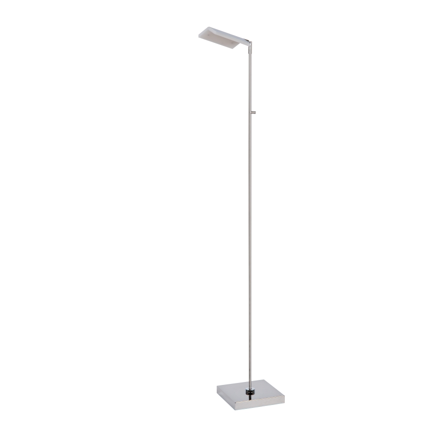 Lucide 19730/10/11 - LED Stmívatelná stojací lampa AARON LED/12W/230V lesklý chrom