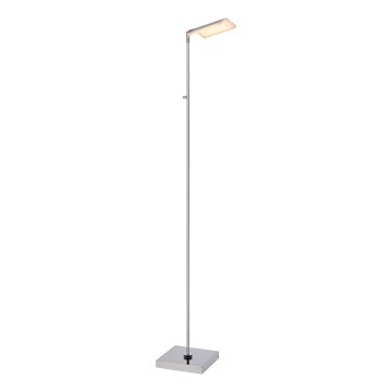 Lucide 19730/10/11 - LED Stmívatelná stojací lampa AARON LED/12W/230V lesklý chrom