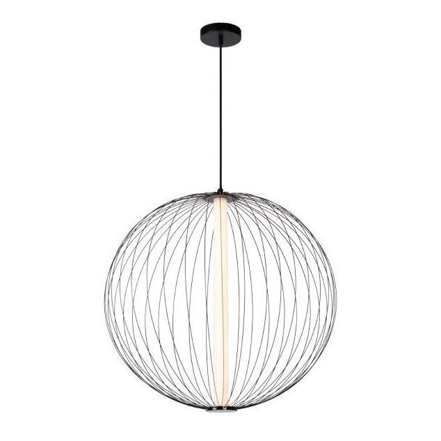 Lucide 20414/61/30 - LED Stmívatelný lustr na lanku CARBONY LED/10W/230V