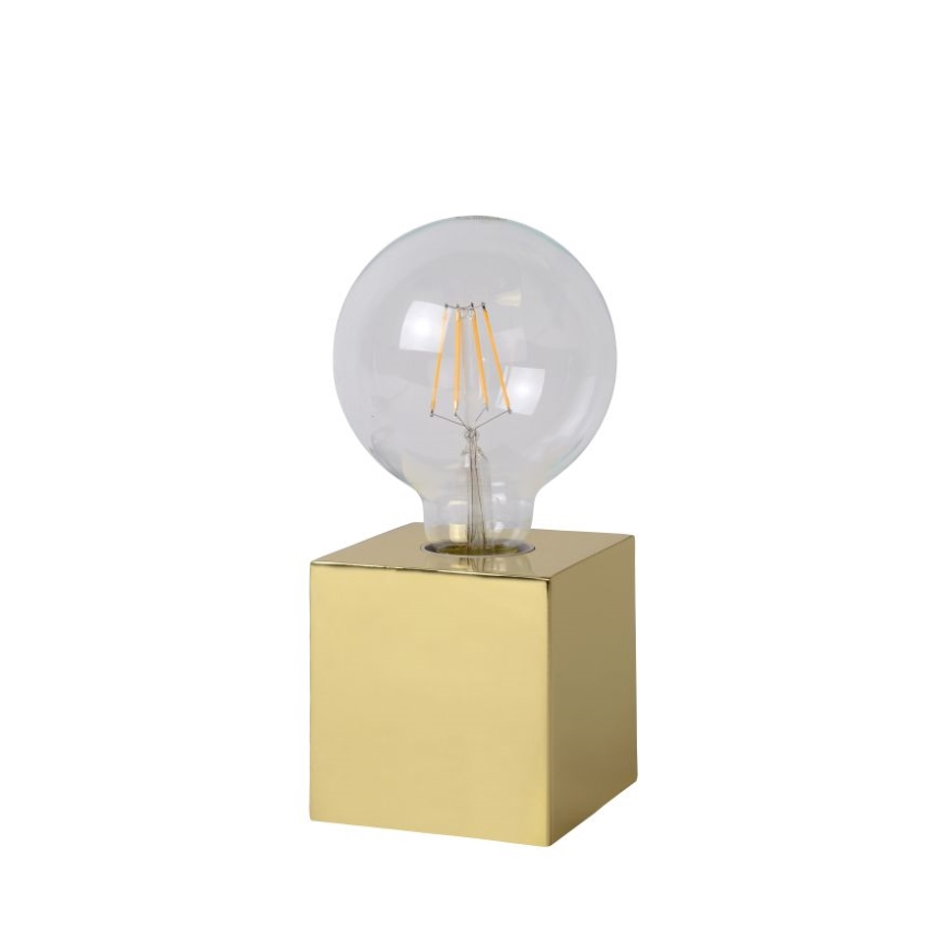 Lucide 20500/05/01 - LED stolní lampa CUBICO 1xE27/5W/230V mosaz