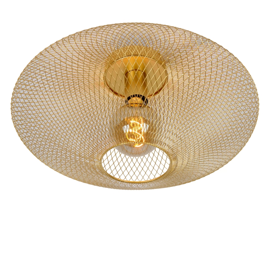 Lucide 21123/45/02 - Stropní svítidlo MESH 1xE27/40W/230V mosaz