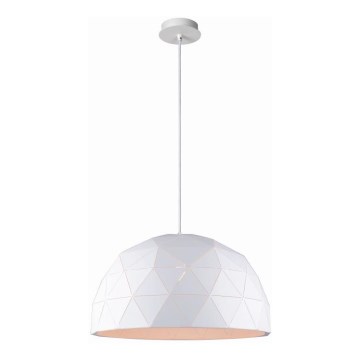 Lucide 21409/60/31 - Závěsné svítidlo OTONA 1xE27/60W/230V bílé