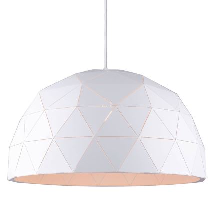 Lucide 21409/60/31 - Závěsné svítidlo OTONA 1xE27/60W/230V bílé