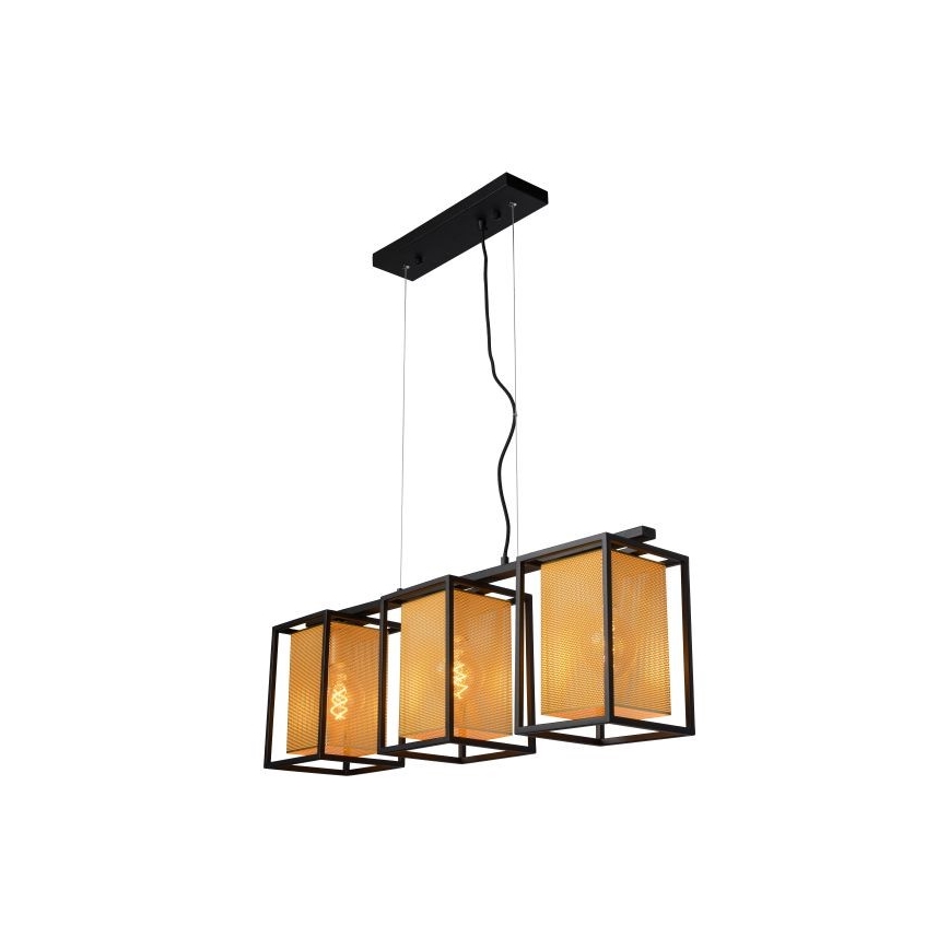 Lucide 21422/03/30 - Lustr na lanku SANSA 3xE27/40W/230V