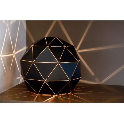 Lucide 21509/25/30 - Stolní lampa OTONA 1xE27/25W/230V černá