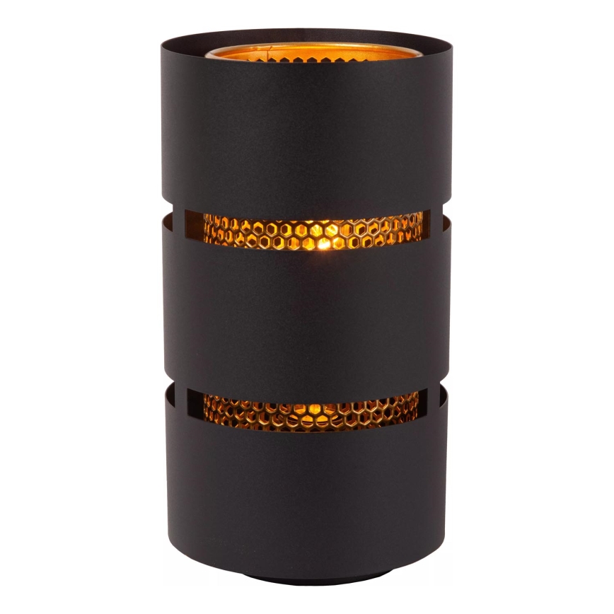 Lucide 21533/01/30 - Stolní lampa ROSAS 1xE27/40W/230V černá