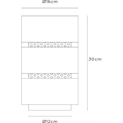 Lucide 21533/01/30 - Stolní lampa ROSAS 1xE27/40W/230V černá
