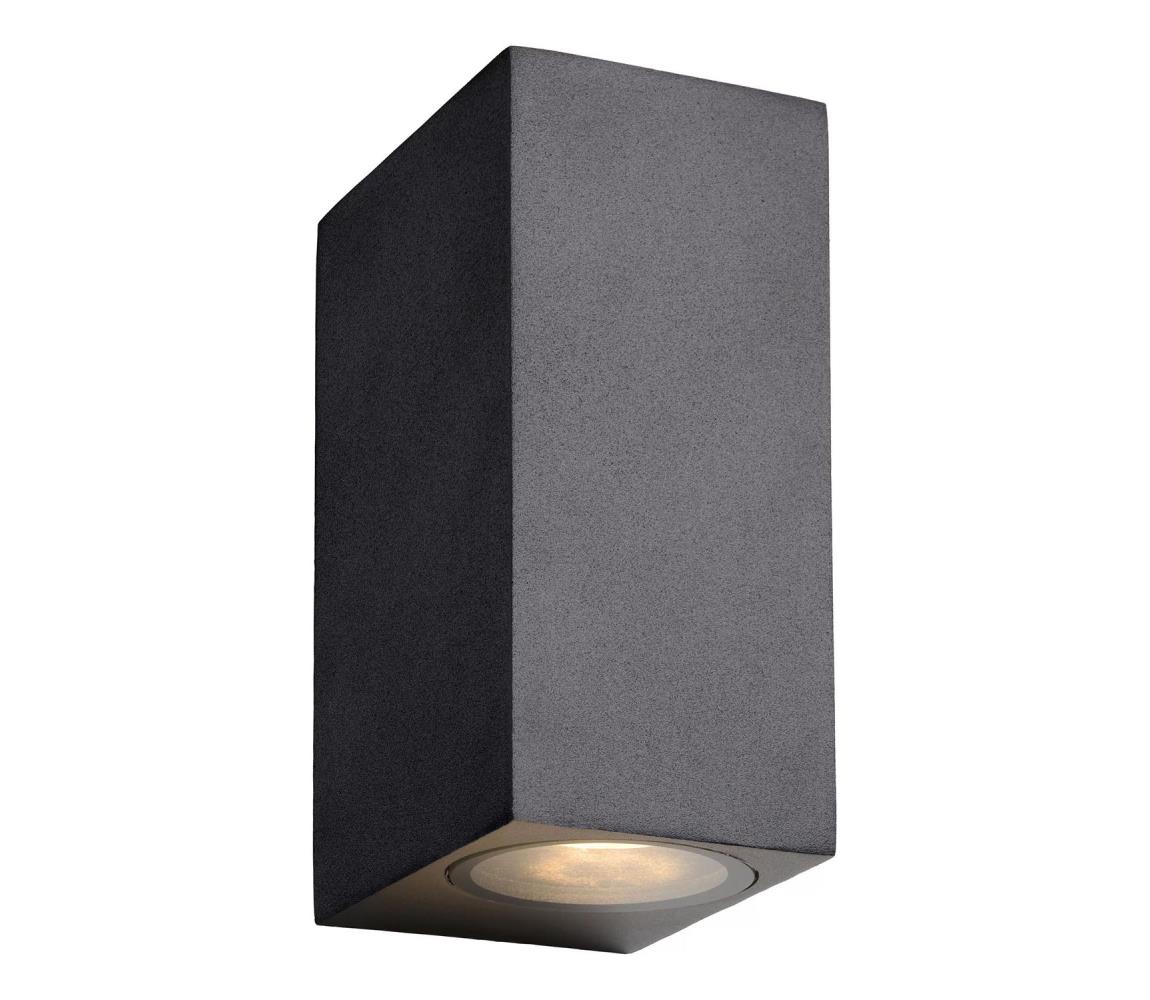 Lucide Lucide 22860/10/30 - LED venkovní nástěnné svítidlo ZORA-LED 2xGU10/5W/230V IP44 LC0527