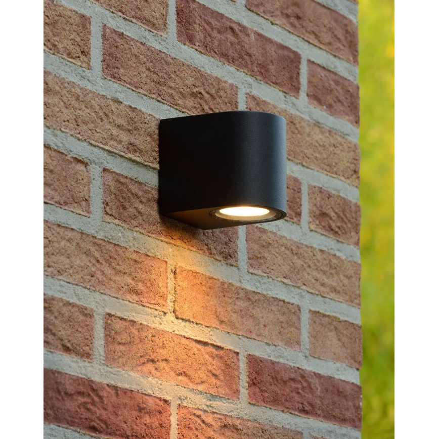 Lucide 22861/05/30 - LED Stmívatelné venkovní nástěnné svítidlo ZORA 1xGU10/5W/230V IP44
