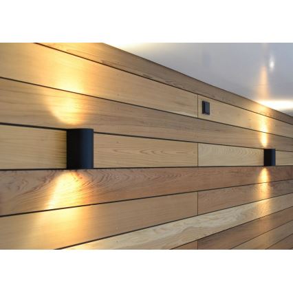 Lucide 22861/10/30 - LED Stmívatelné venkovní nástěnné svítidlo ZORA 2xGU10/5W/230V IP44
