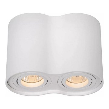Lucide 22952/02/31 - Bodové svítidlo TUBE 2xGU10/35W/230V bílá