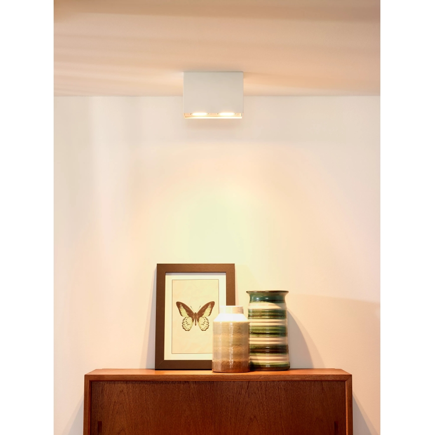 Lucide 22953/02/31 - Bodové svítidlo TUBE 2xGU10/50W/230V bílá