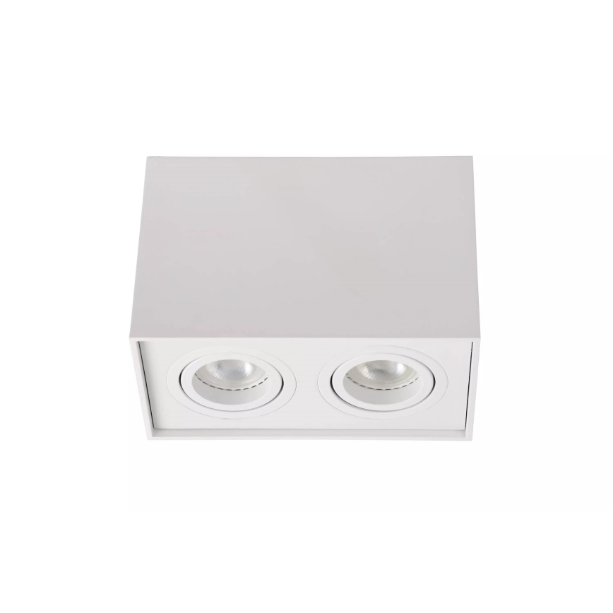 Lucide 22953/02/31 - Bodové svítidlo TUBE 2xGU10/50W/230V bílá