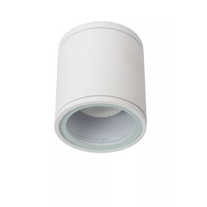 Lucide 22962/01/31 - Koupelnové stropní svítidlo AVEN 1xGU10/50W/230V pr. 9 cm IP65 bílá