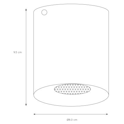 Lucide 22965/01/31 - Bodové svítidlo BIDO 1xGU10/50W/230V bílá