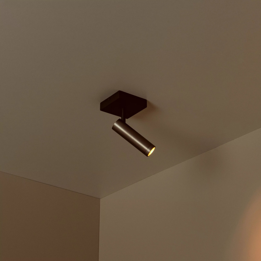 Lucide 22974/01/15 - Bodové svítidlo GRADO 1xGU10/40W/230V hnědá/černá