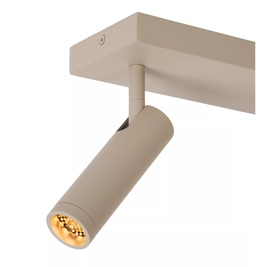 Lucide 22974/02/41 - Bodové svítidlo GRADO 2xGU10/40W/230V béžová