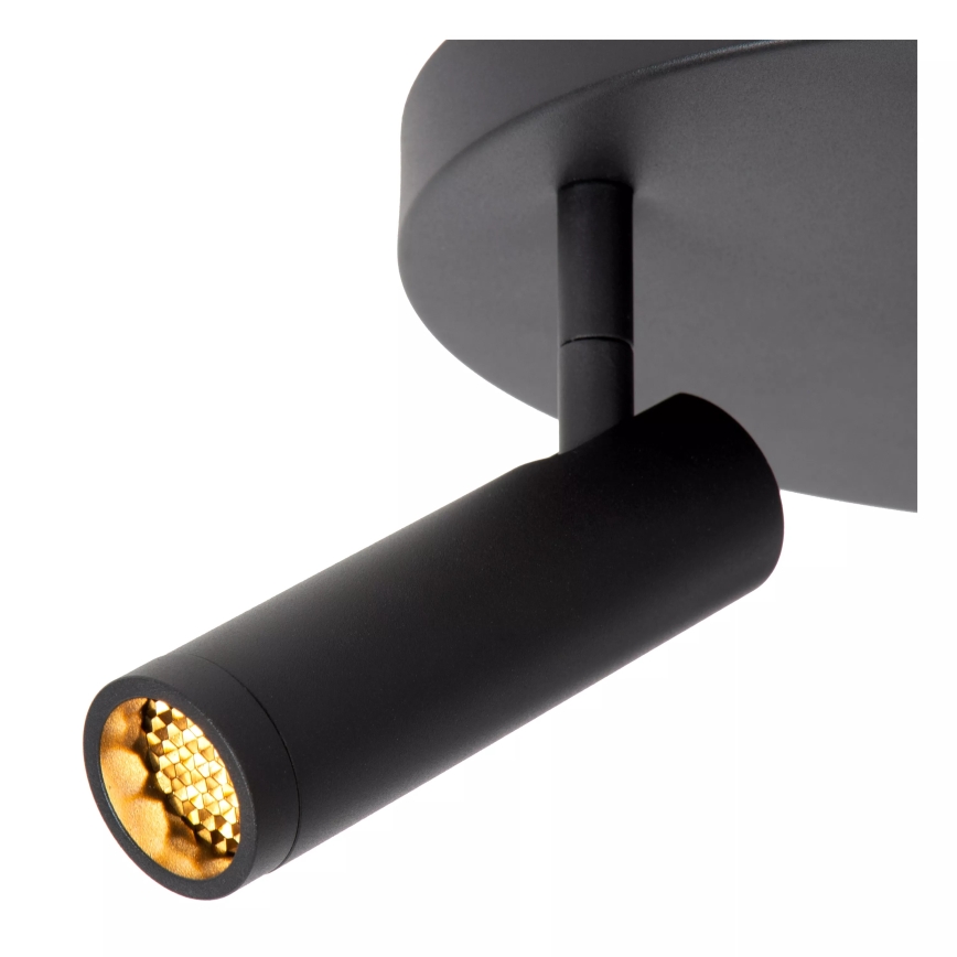 Lucide 22974/13/30 - Bodové svítidlo GRADO 3xGU10/40W/230V černá