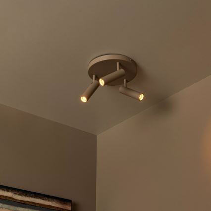Lucide 22974/13/41 - Bodové svítidlo GRADO 3xGU10/12W/230V béžová