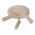 Lucide 22974/13/41 - Bodové svítidlo GRADO 3xGU10/40W/230V béžová