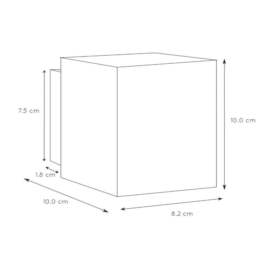 Lucide 23253/01/31 - Nástěnné svítidlo XERA 1xG9/42W/230V bílé
