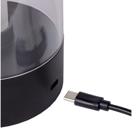 Lucide 26501/03/30 - LED Stmívatelná dotyková stolní lampa TRIBUN LED/3W/1800mAh černá
