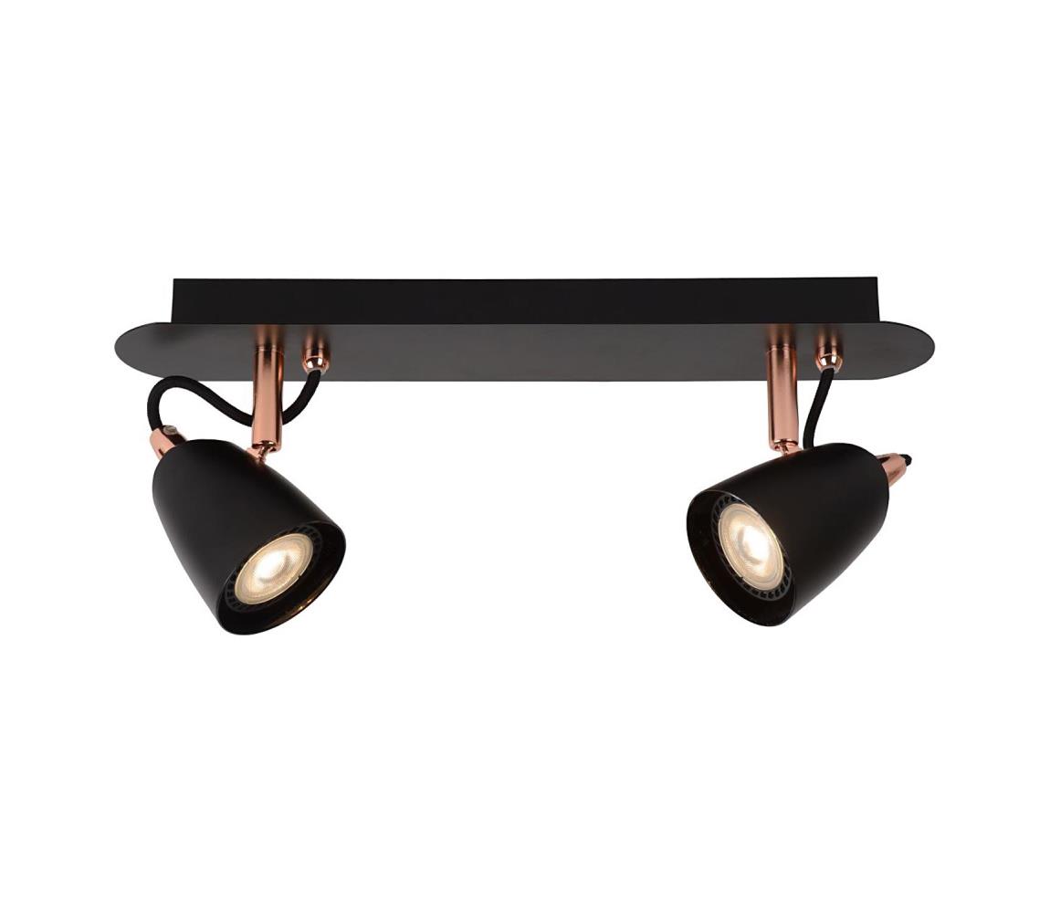Lucide Lucide 26956/10/17 - LED bodové svítidlo RIDE-LED 2xGU10/5W/230V měď LC1545