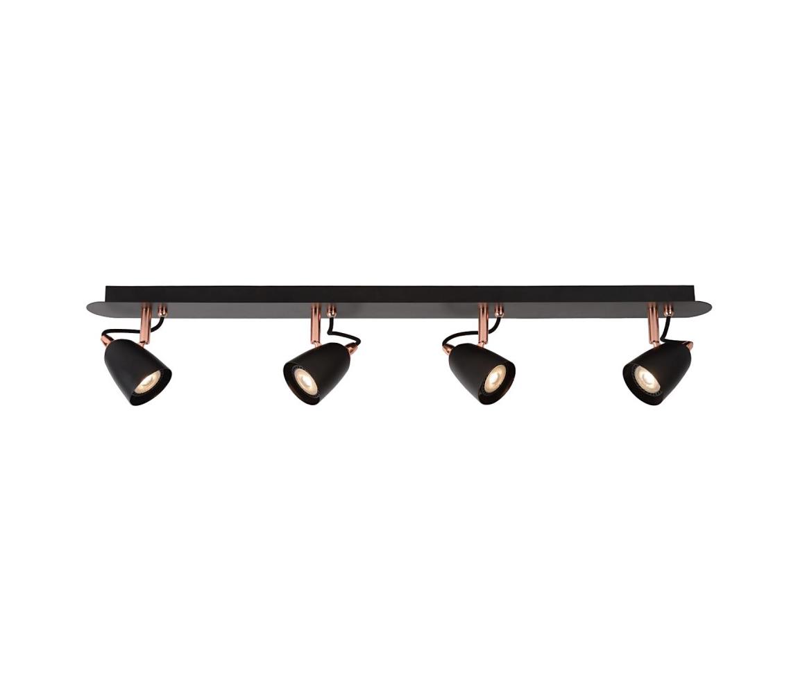 Lucide Lucide 26956/20/17 - LED bodové svítidlo RIDE-LED 4xGU10/5W/230V měď LC1552