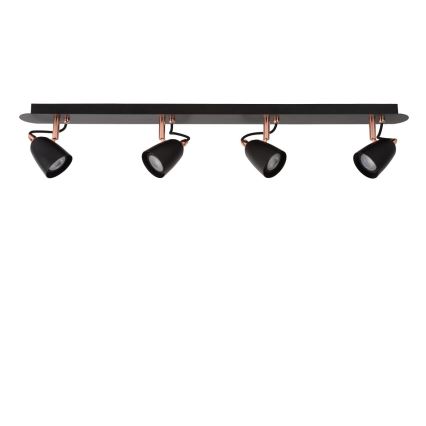 Lucide 26956/20/17 - LED bodové svítidlo RIDE-LED 4xGU10/5W/230V měď