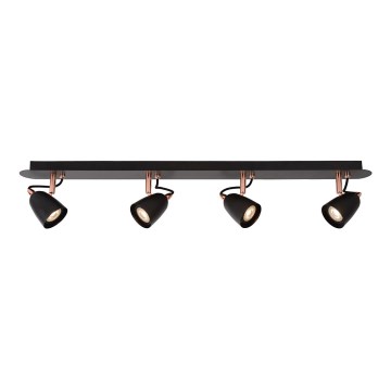 Lucide 26956/20/17 - LED Stmívatelné bodové svítidlo RIDE 4xGU10/5W/230V měď