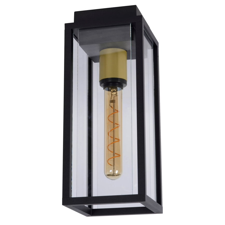 Lucide 27105/01/30 - Venkovní nástěnné svítidlo LAURENS 1xE27/15W/230V IP54 černá