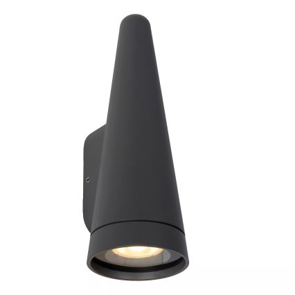 Lucide 27803/01/29 - Venkovní nástěnné svítidlo WIZARD 1xGU10/35W/230V IP54 černá