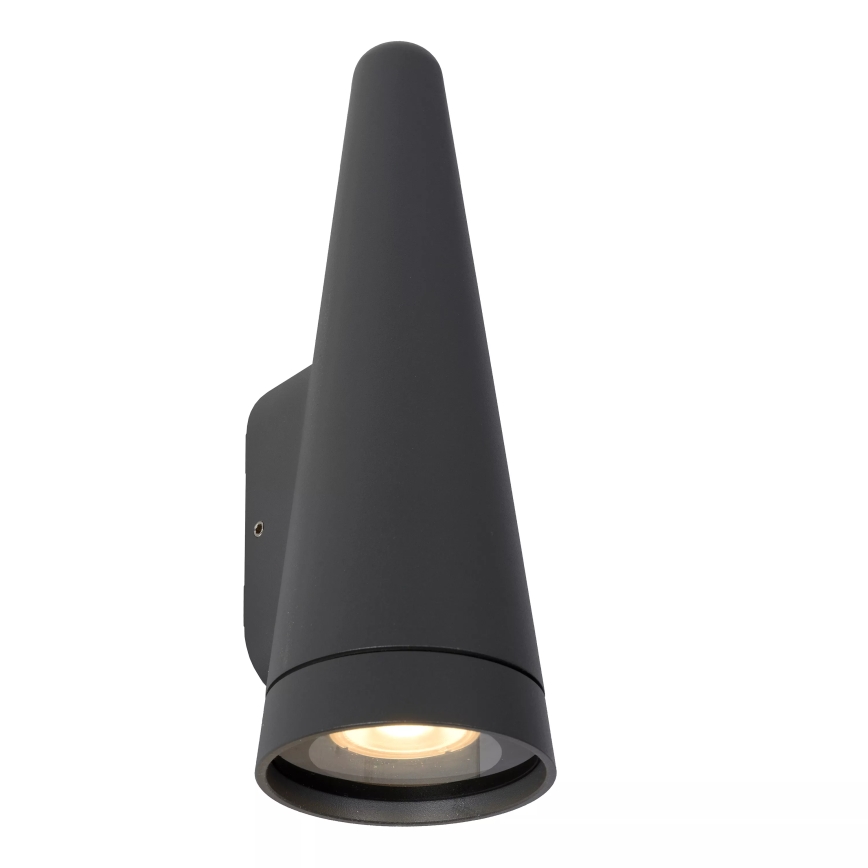 Lucide 27803/01/29 - Venkovní nástěnné svítidlo WIZARD 1xGU10/35W/230V IP54 černá
