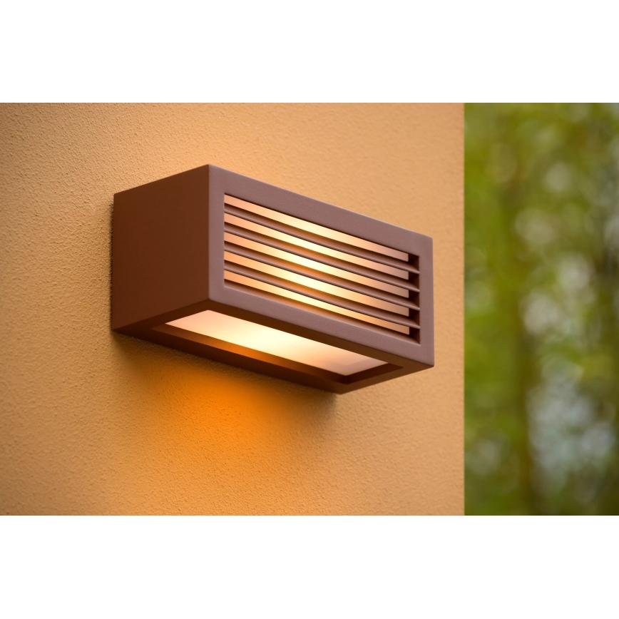Lucide 27853/01/97 - Venkovní nástěnné svítidlo DIMO 1xE27/18W/230V IP54