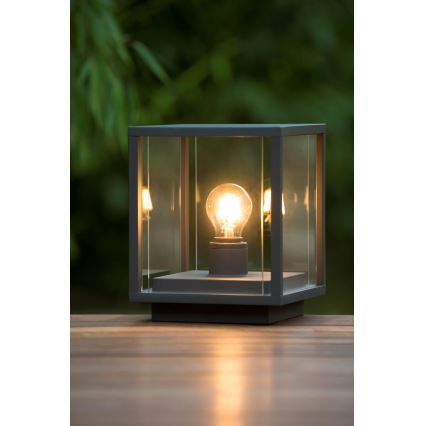 Lucide 27883/25/30 - Venkovní lampa CLAIRE 1xE27/15W/230V 24,5 cm IP54